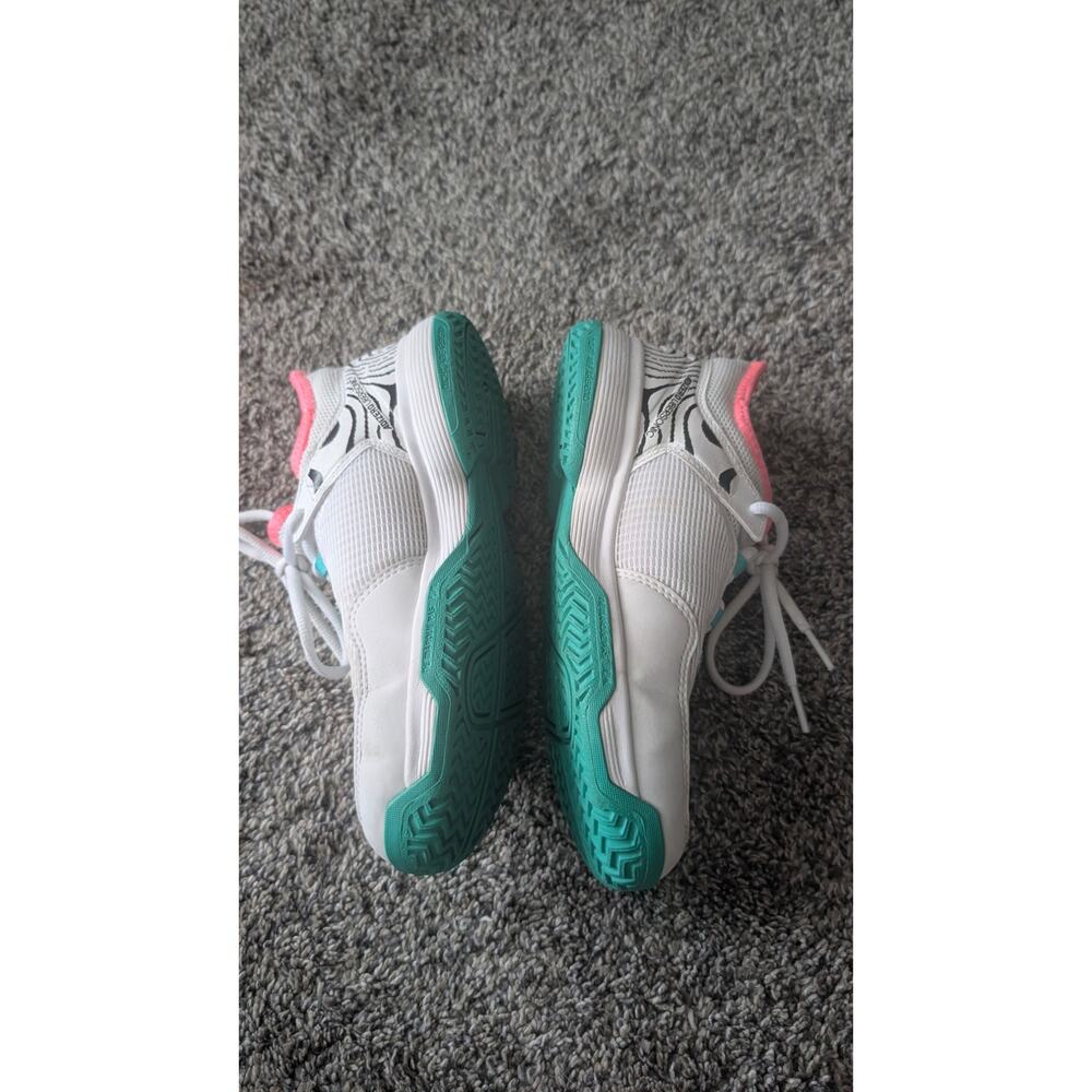 Adidas Pink, White & Teal Athletic Bottoms – Size 3.5Y - Picture 3 of 7